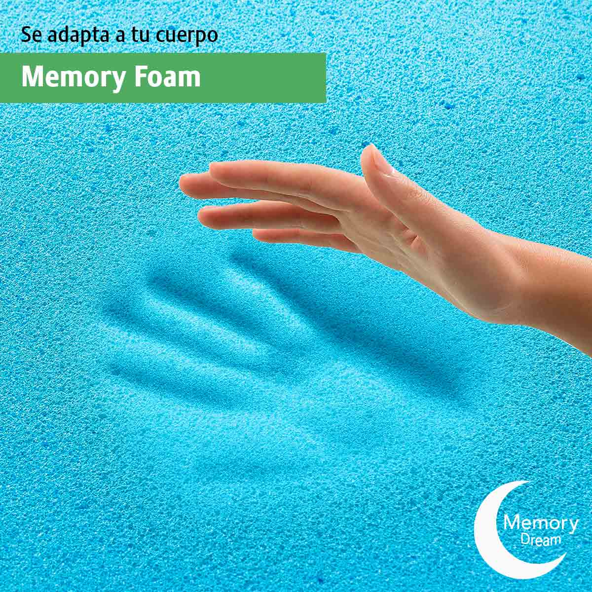 Colchón Fresh Latex Memory Foam Queen Size