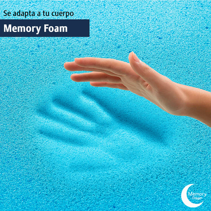 Colchón Memory Foam Bio Cool En Caja Queen