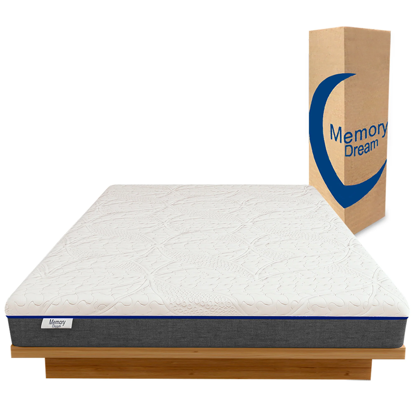 Colchón Memory Foam En Caja 10 Años Garantía King Size