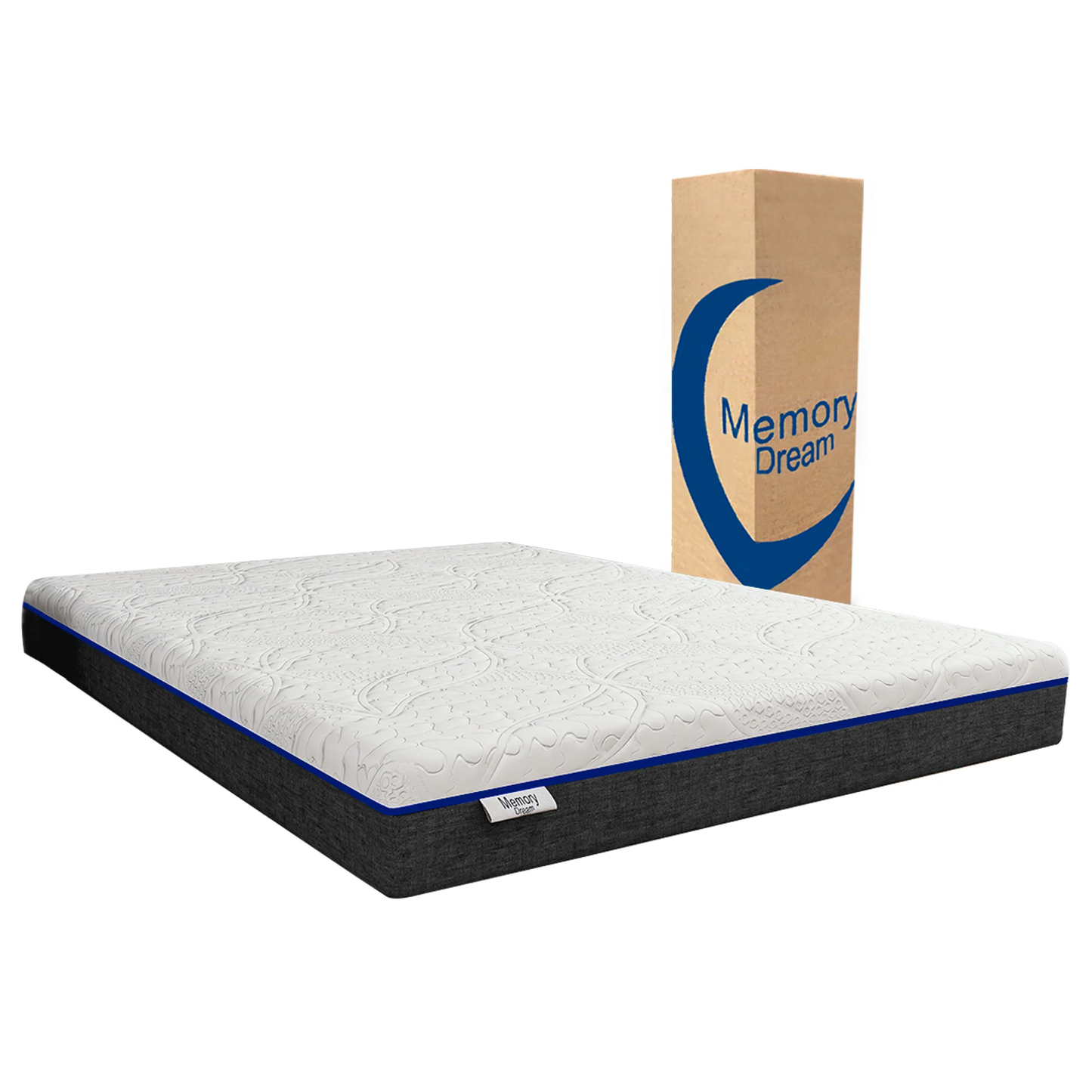 Colchón Memory Foam En Caja 10 Años Garantía King Size