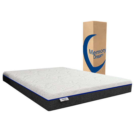 Colchón Memory Foam En Caja 10 Años Garantía King Size