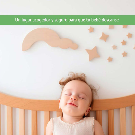 Colchon Cuna Bebe Memory Funda Lavable Tela Bamboo 140x80x9