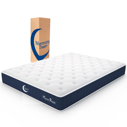 Colchón Individual Memory Dream Resortes Indendientes Caja