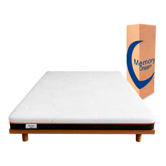 Colchón King Size Memory Foam En Oferta 5 Años De Garantia
