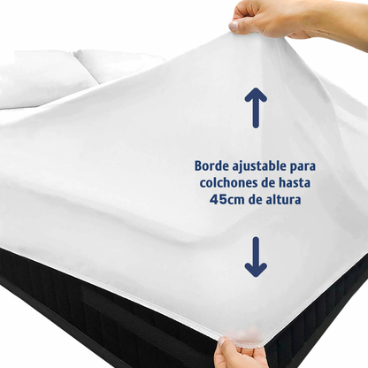 Protector Cubre Colchón Memory Dream Impermeable Individual